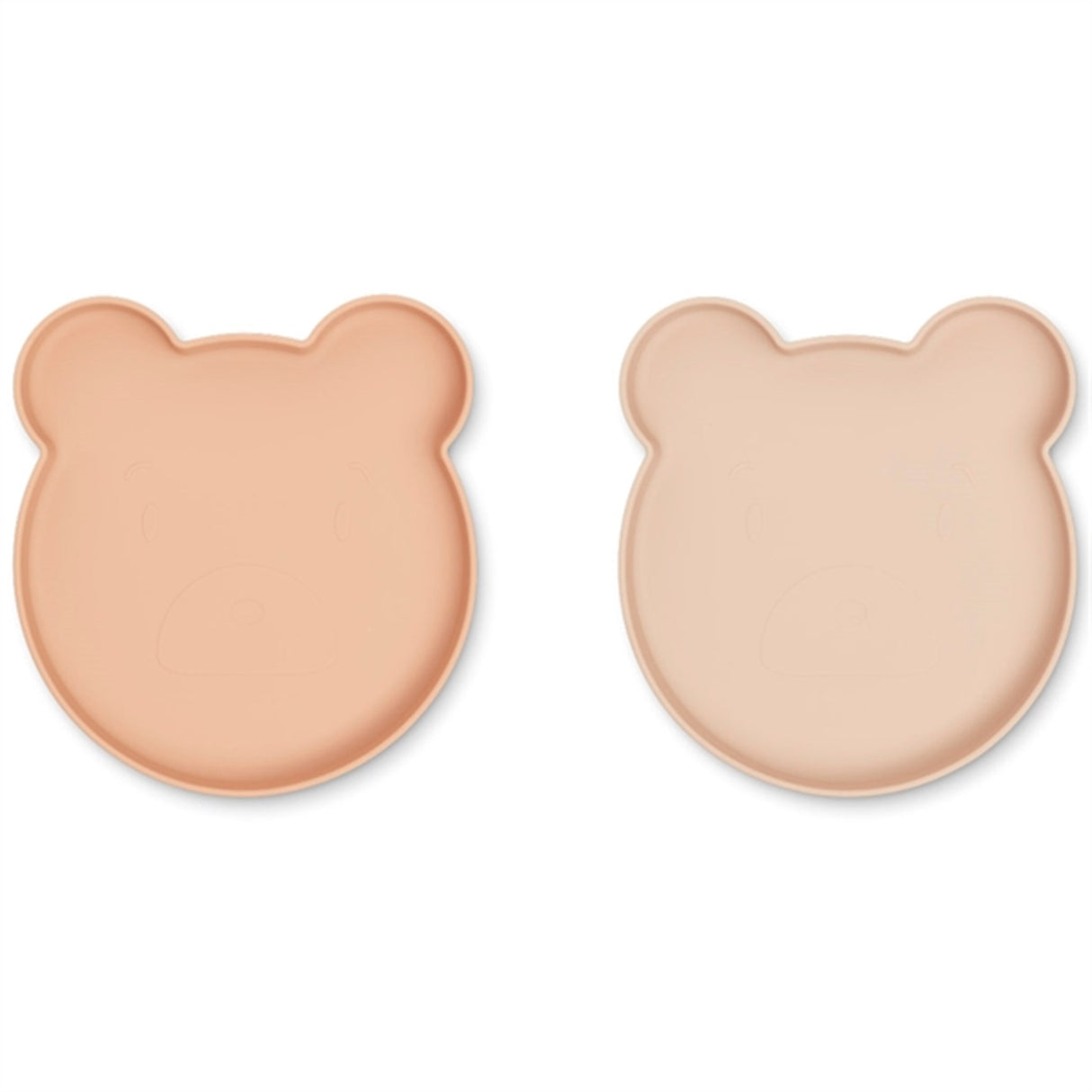 Liewood Marty Tallrik 2-pack Mr Bear Rose Mix