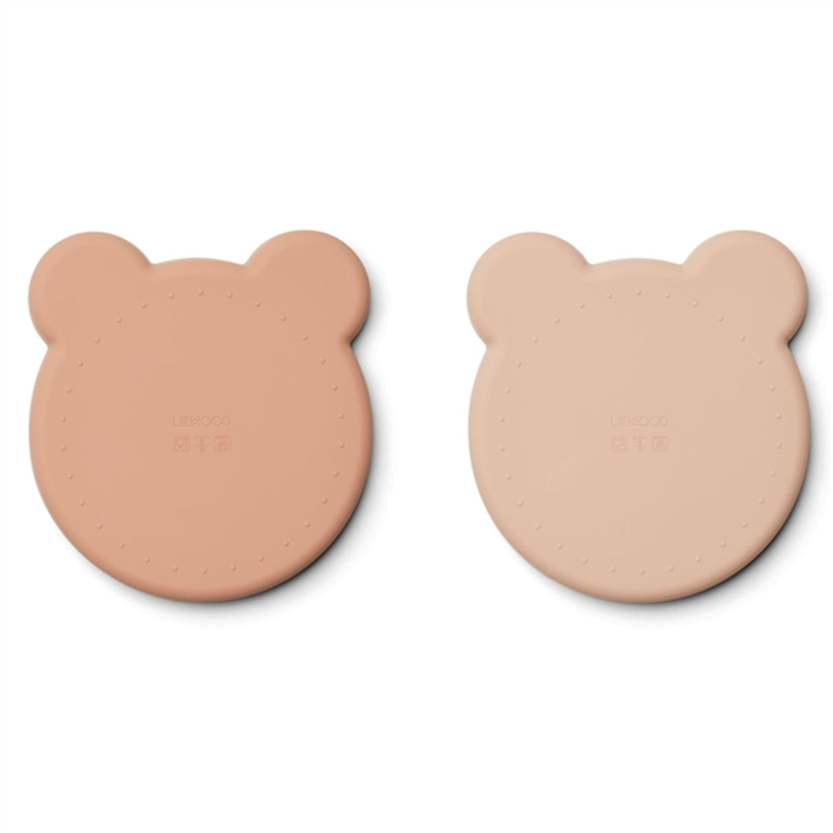 Liewood Marty Tallrik 2-pack Mr Bear Rose Mix