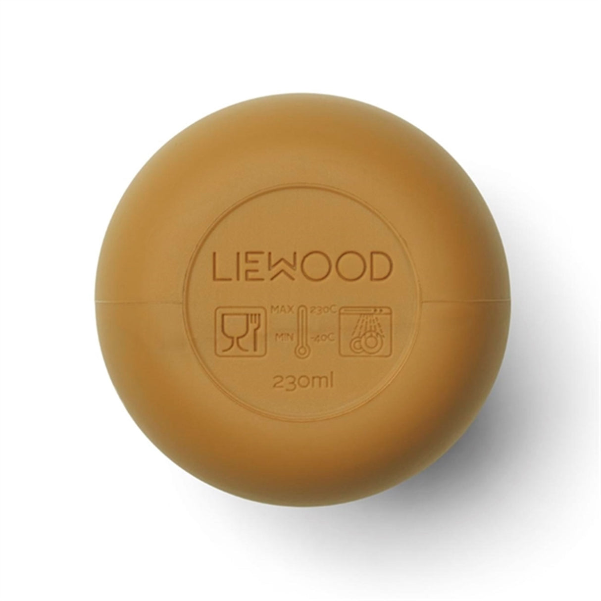 Liewood Ellis Silikon Kopp Mr Bear Golden Caramel