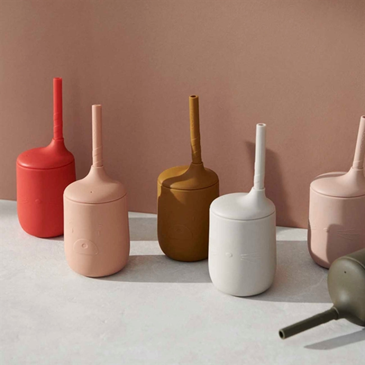 Liewood Ellis Silikon Kopp Mr Bear Khaki