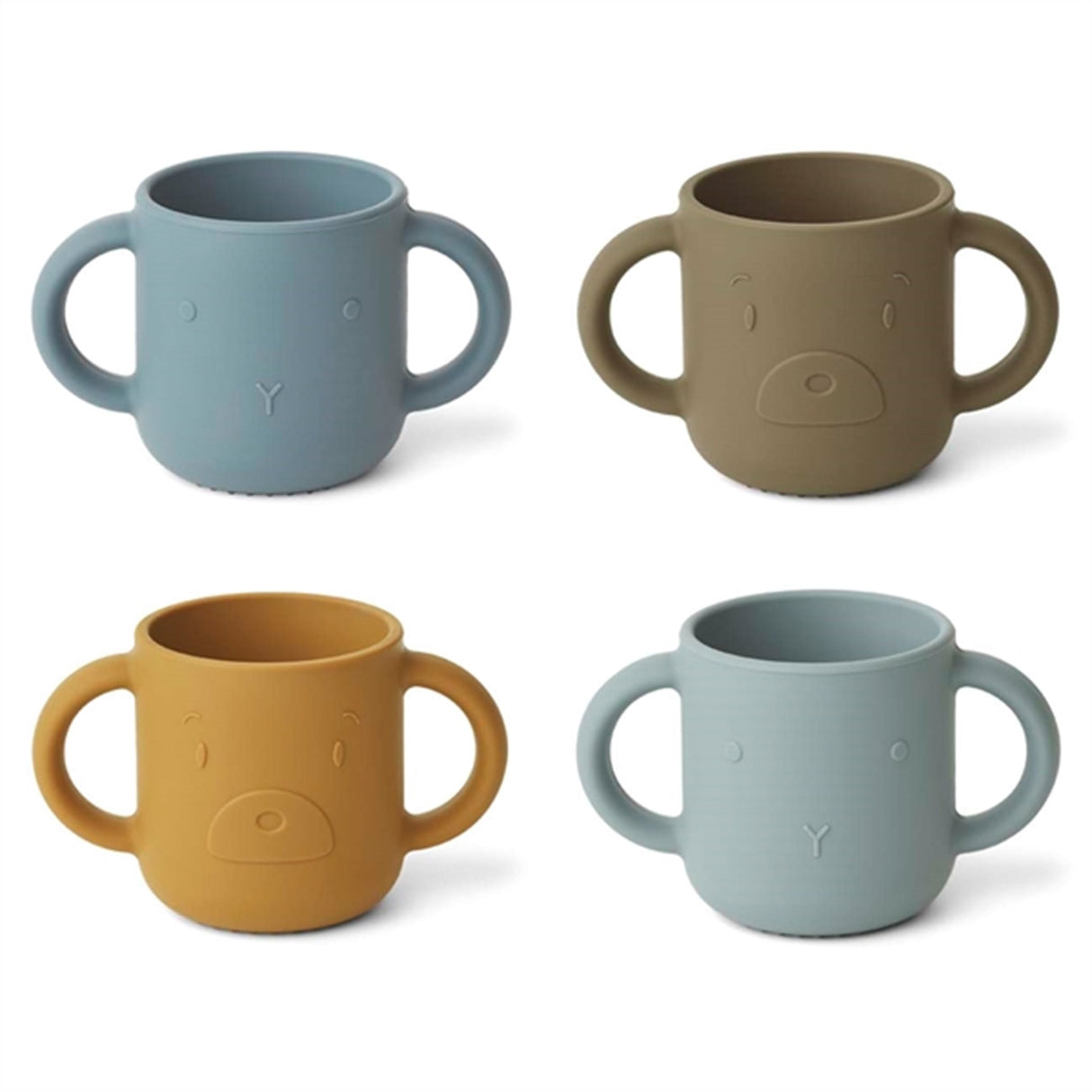 Liewood Gene Silikon Kopp 4-pack Bluse Multi Mix