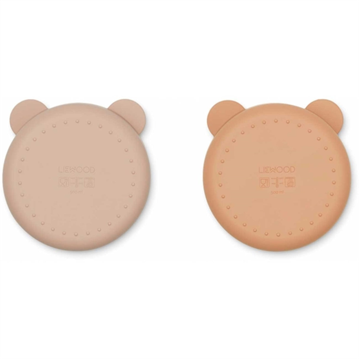 Liewood Conny Silikon Skålar 2-pack Rose Mix