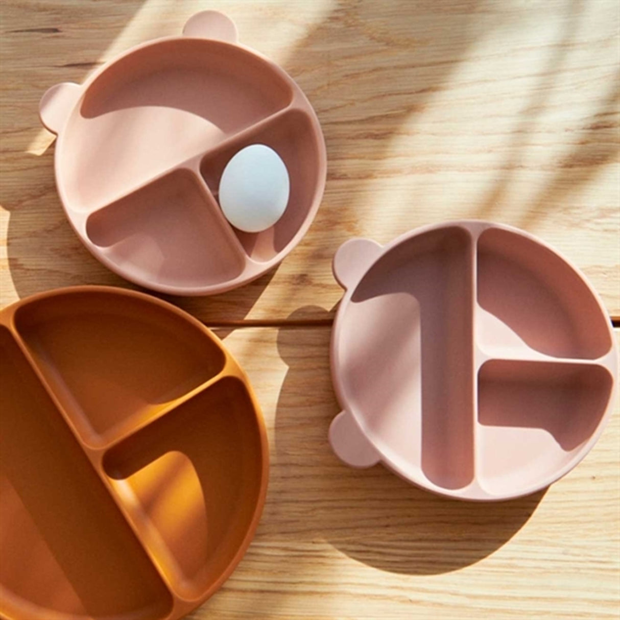 Liewood Conny Silikon Skålar 2-pack Rose Mix