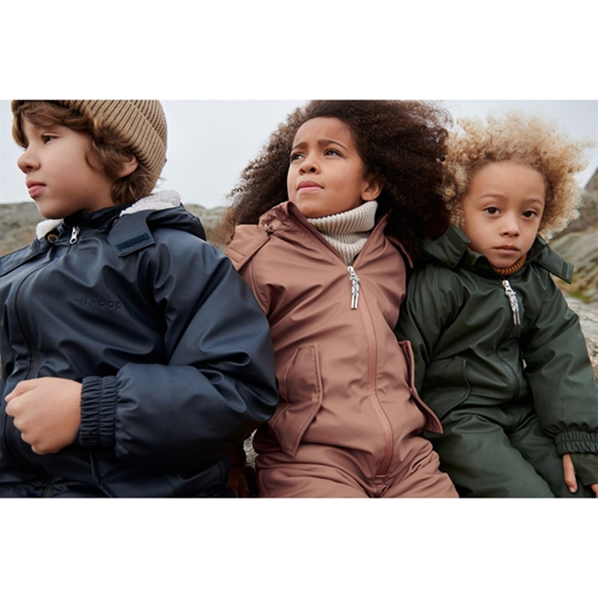 Liewood Sne Flyverdragt Dark Rose 3