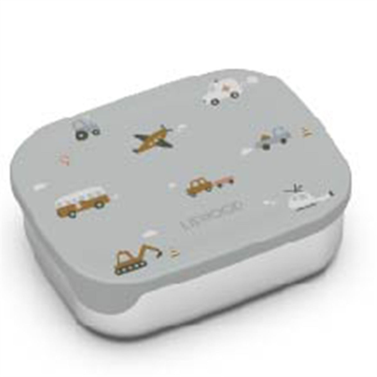 Liewood Arthur Matlåda Vehicles/Dove Blue Mix