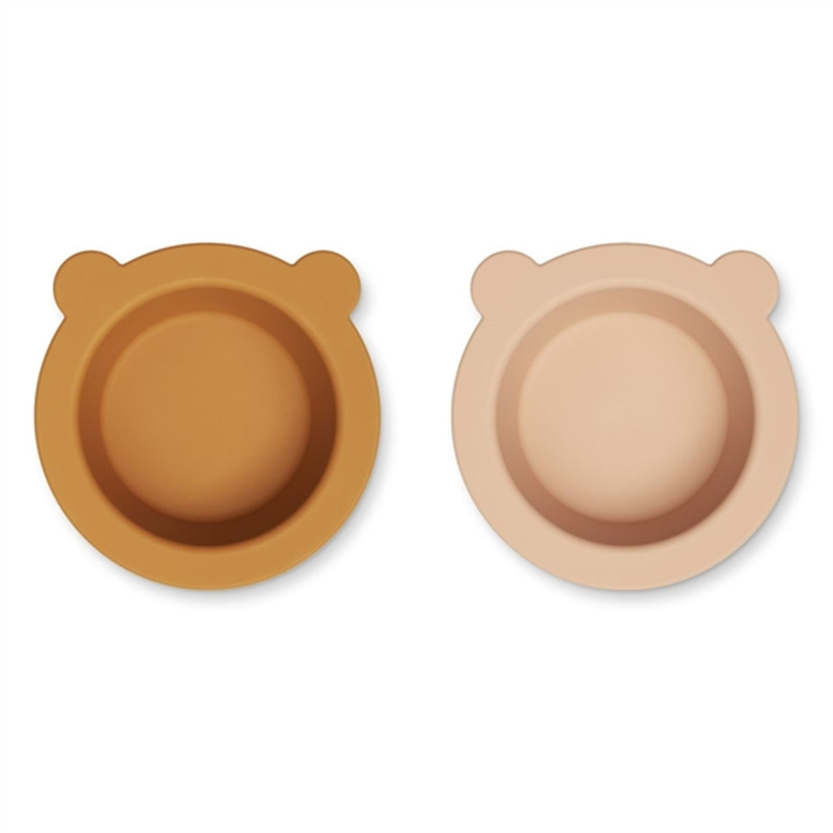 Liewood Peony Skål 2-pak Mustard / Tuscany Rose Mix