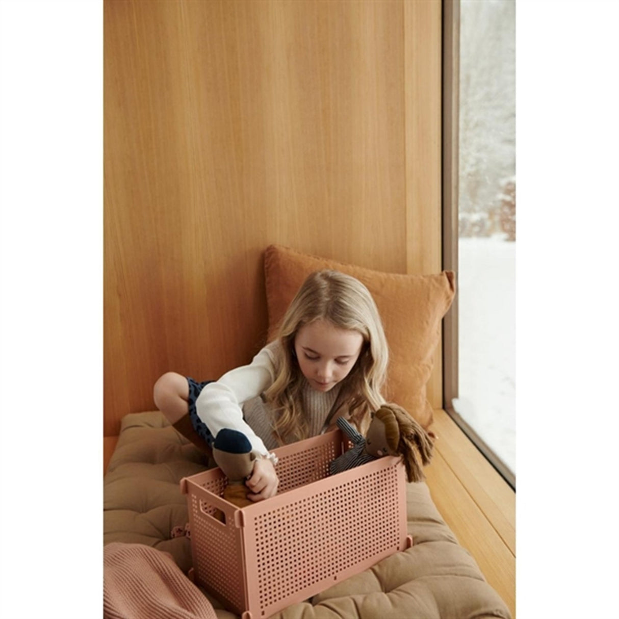 Liewood Dirch Förvaringskorg S Tuscany Rose