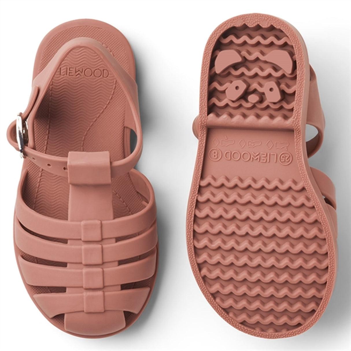 Liewood Bre Sandaler Dark Rose