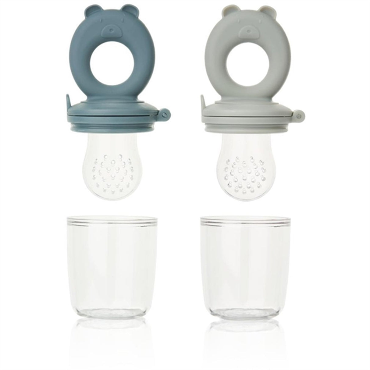 Liewood Miranda Frugtsutter 2-pack Whale Blue/Dove Blue