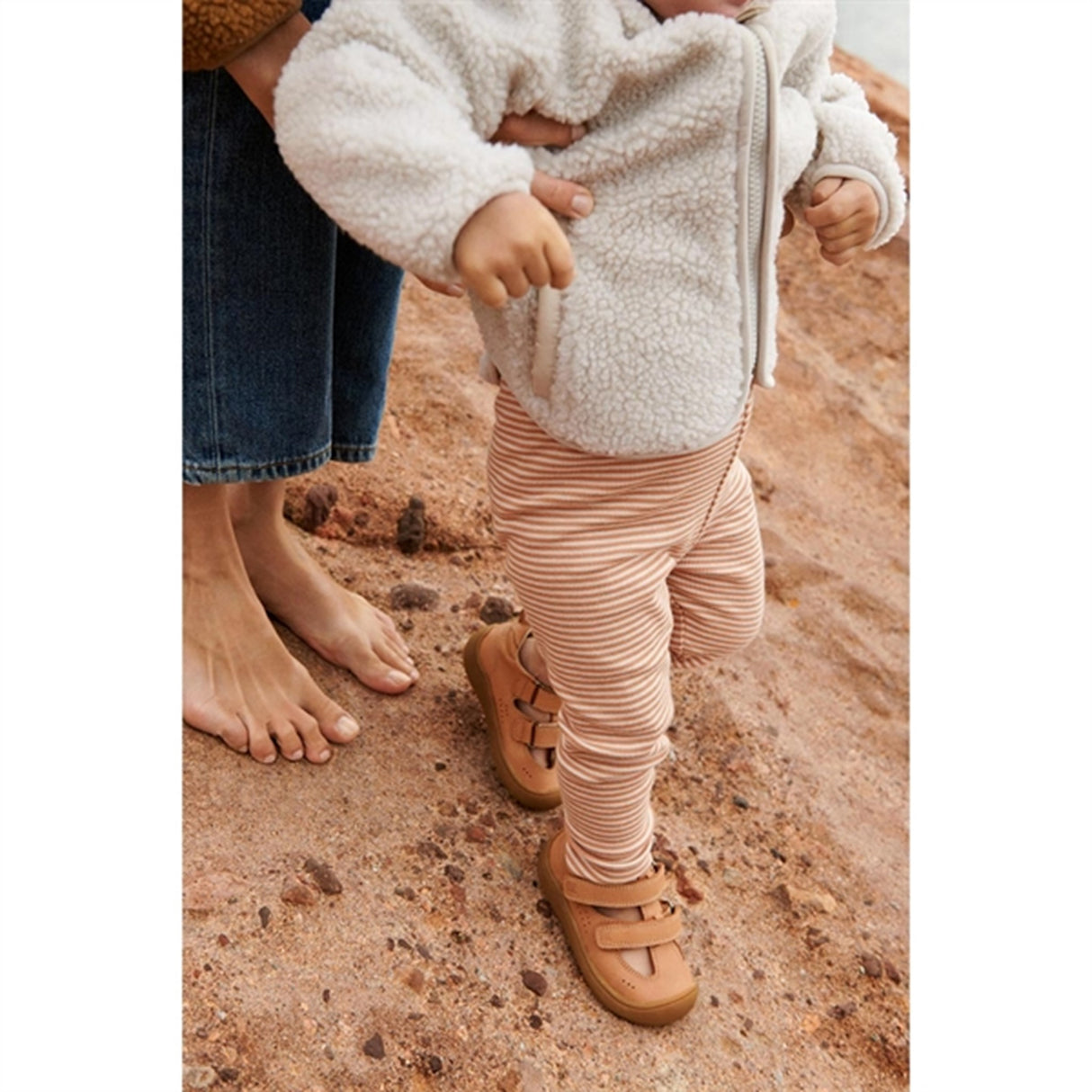 Liewood Leopard/Sandy Mara Pile Embroidery Jacka With Ears