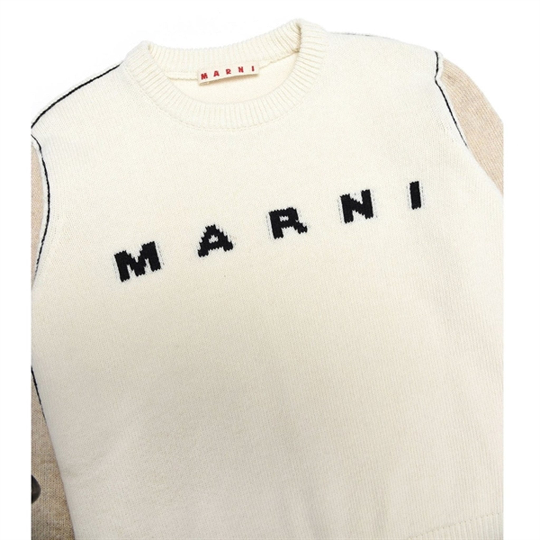 Marni Milk Ull Stickat Sweater 2
