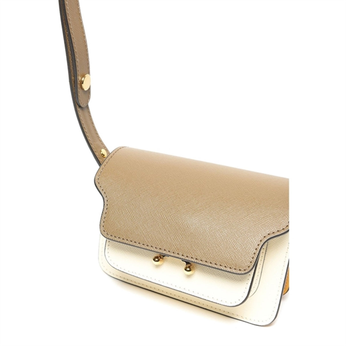 Marni Cigar/Shell/Pumpkin Axelväska