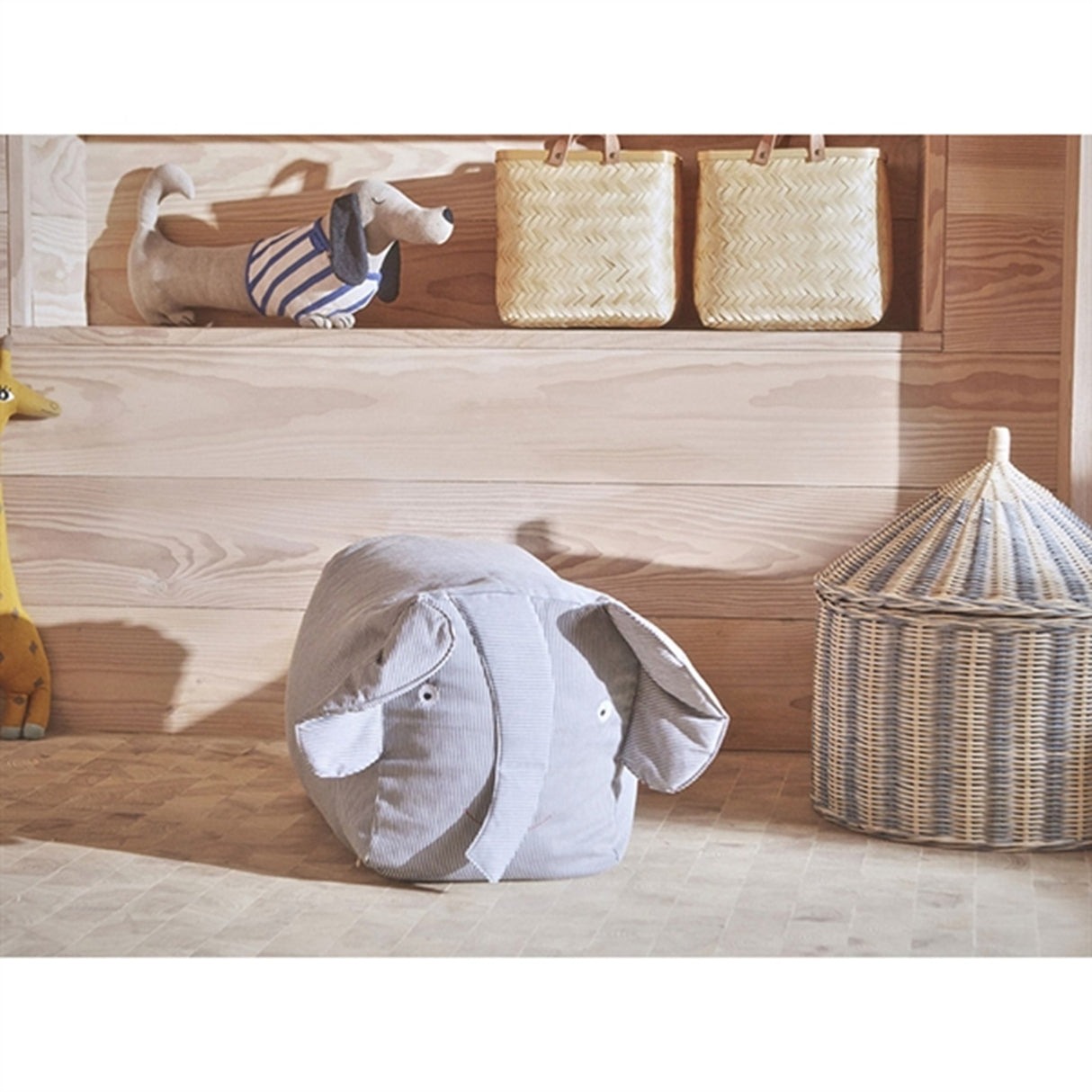 OYOY Wicker Basket Sponge