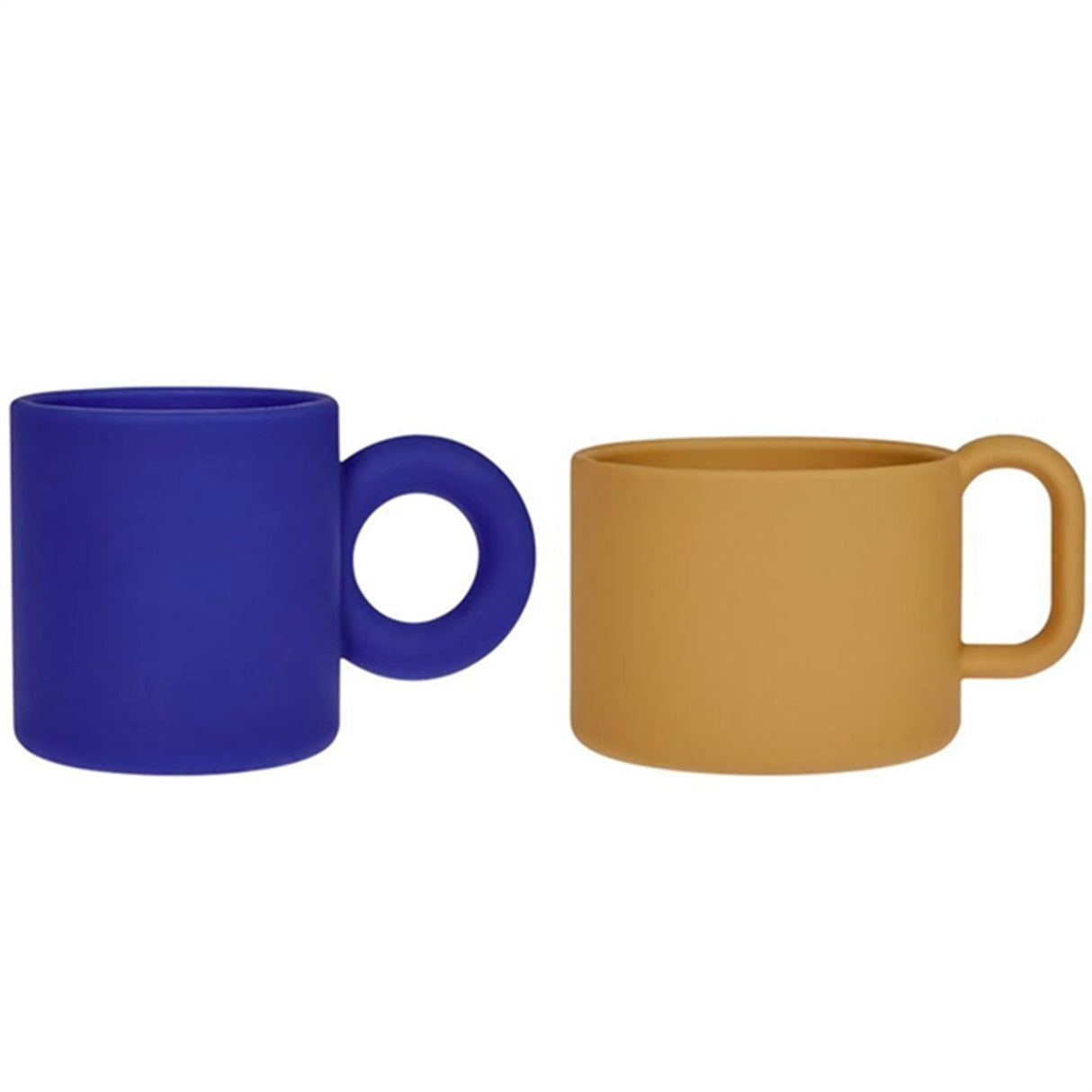 OYOY Nomu Kopp 2-pack Optic Blue / Light Rubber