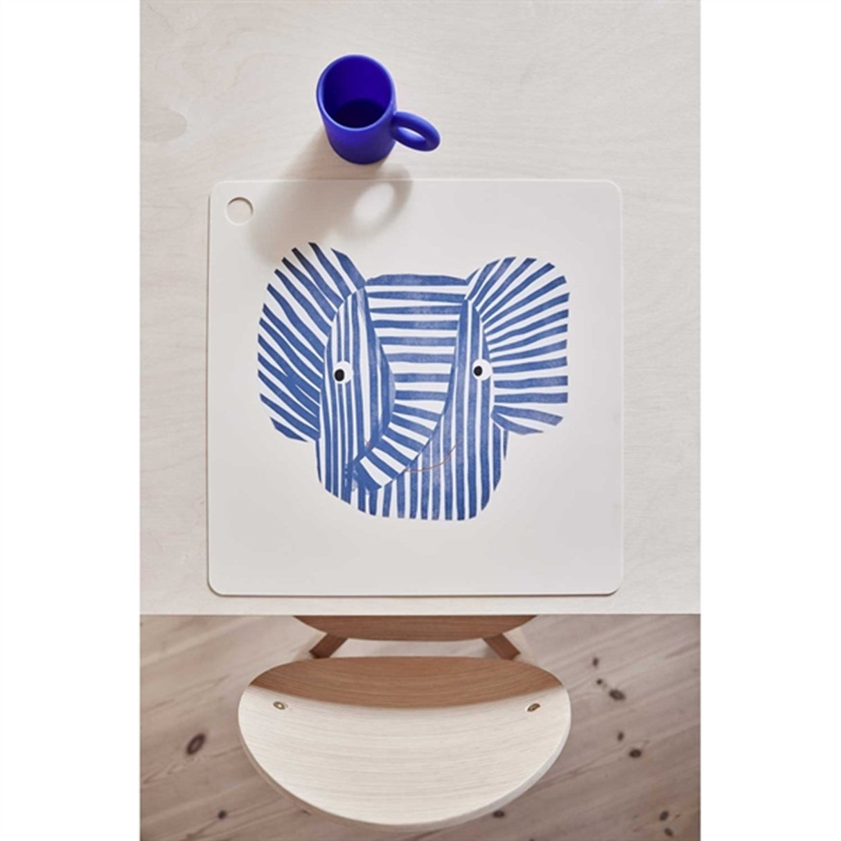 OYOY Nomu Kopp 2-pack Optic Blue / Light Rubber