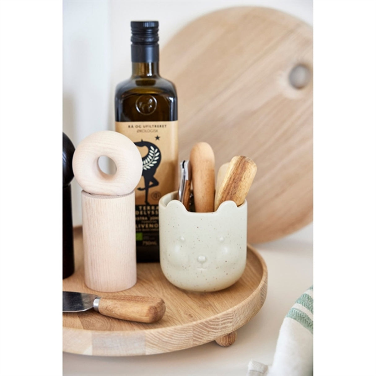 OYOY Bear Burk Reactive Olive