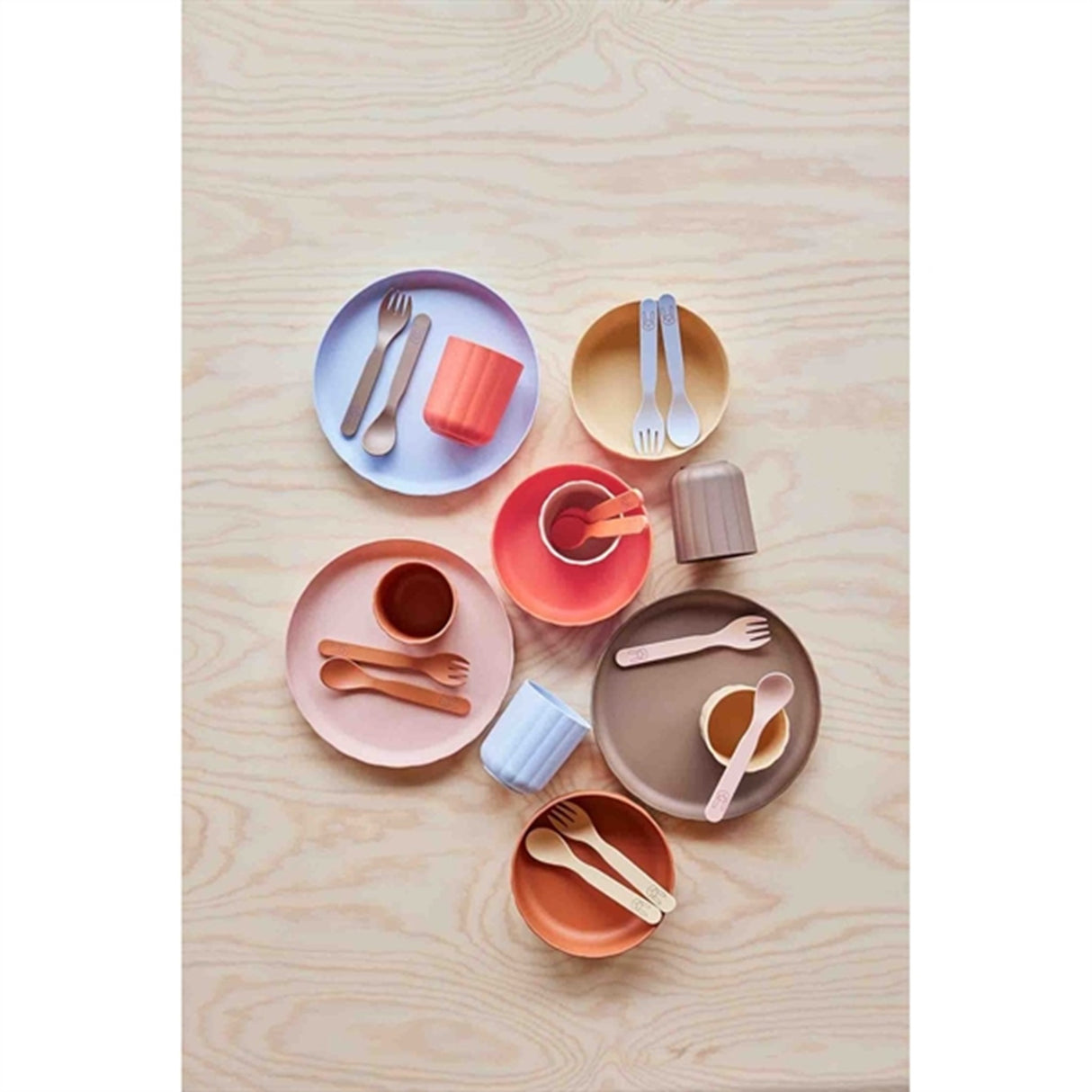 OYOY Pullo Kopp 2-pack Taupe / Vanilla