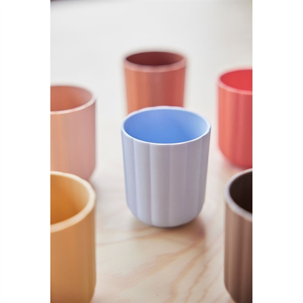 OYOY Pullo Kopp 2-pack Caramel / Ice Blue