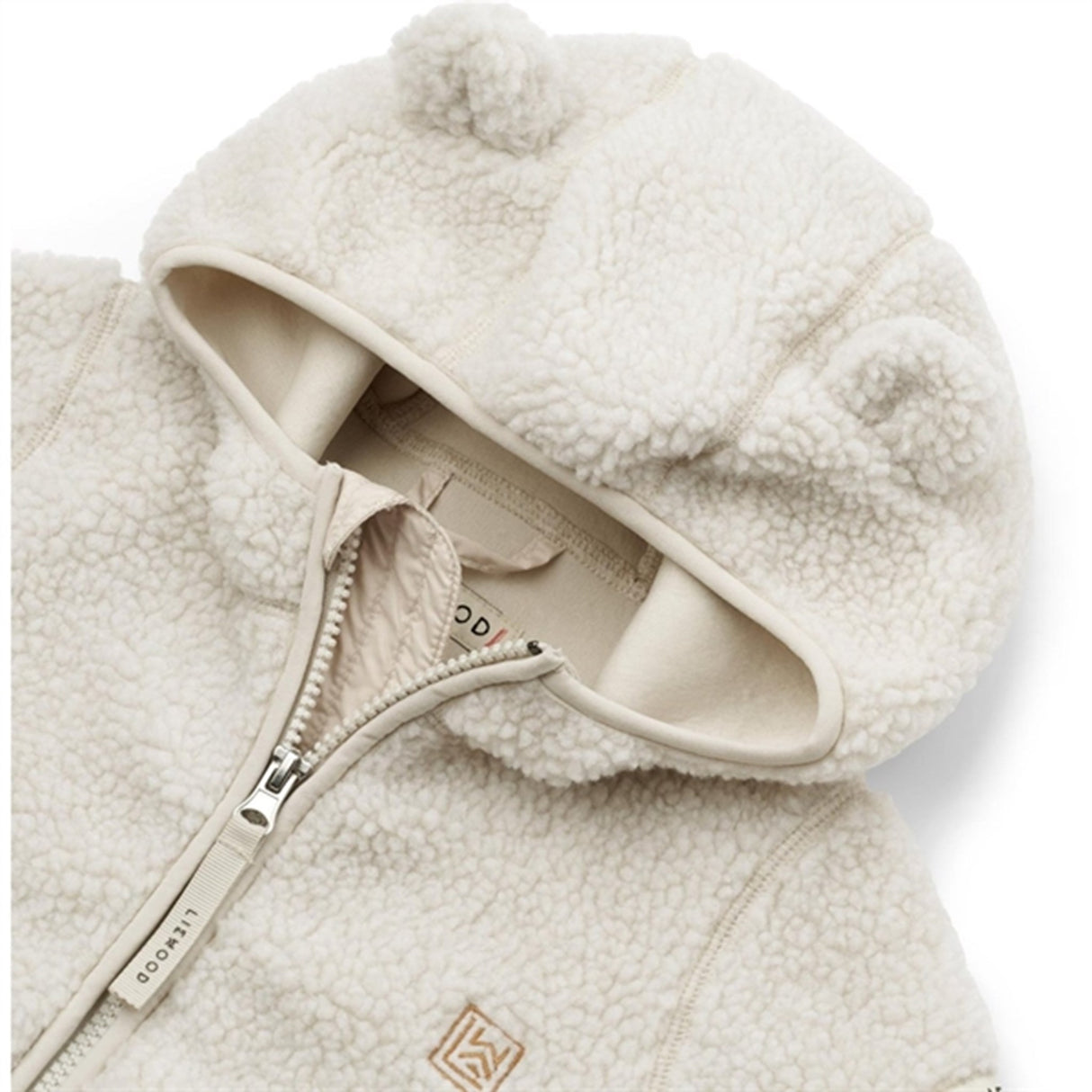 Liewood Leopard/Sandy Mara Pile Embroidery Jacka With Ears