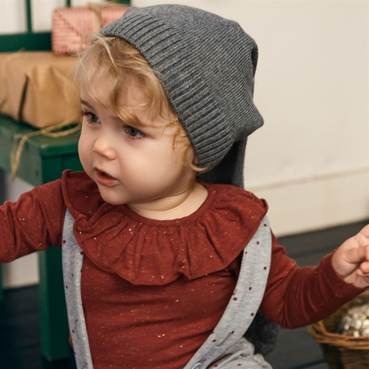 MarMar Dark Grey Melange Alfen Mössa