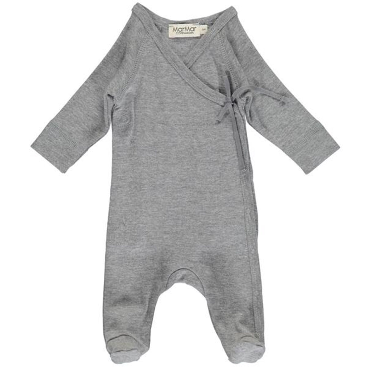 MarMar New Born Rubetta Grey Melange Overall