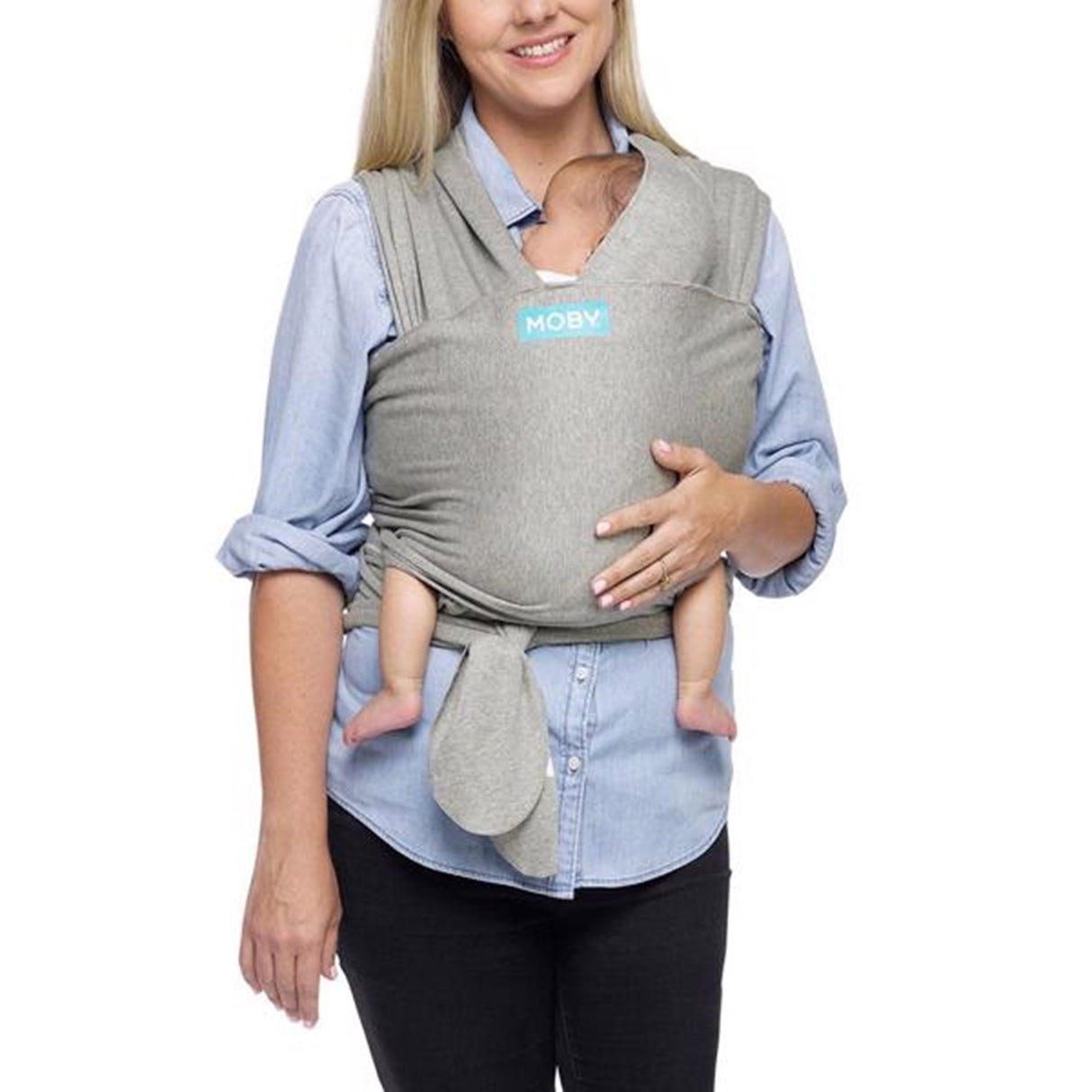 Moby Classic Wrap - Bärsjal Grey