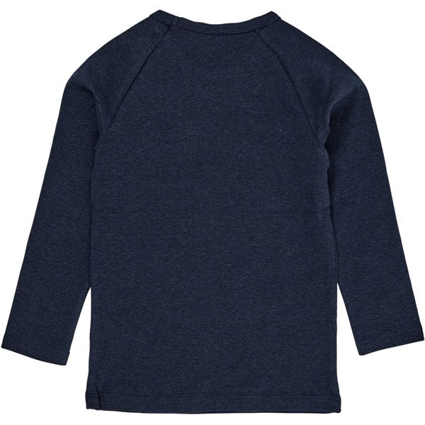 Copenhagen Colors Navy Melange Blus