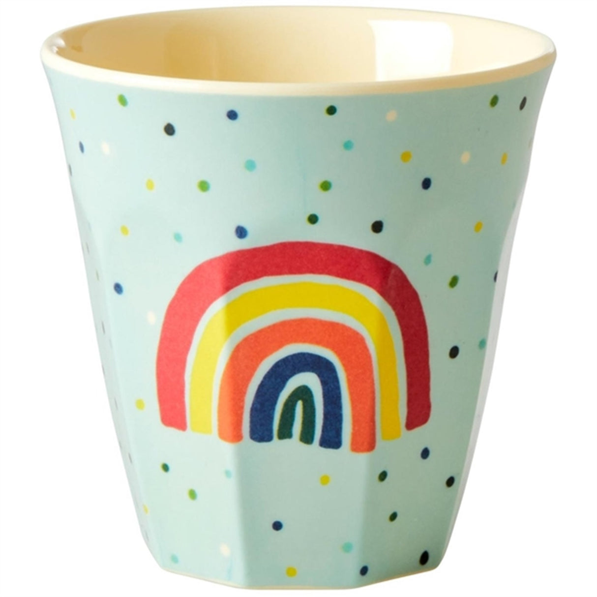 RICE Funky Prints Lille Melamin Børnekop 6-pak