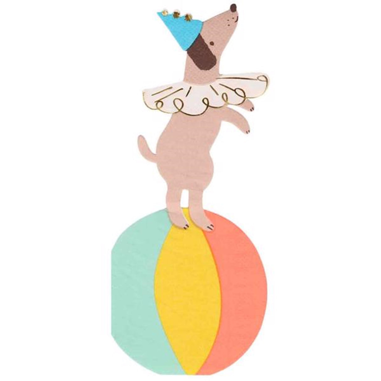 Meri Meri Cirkus Servetter Hund