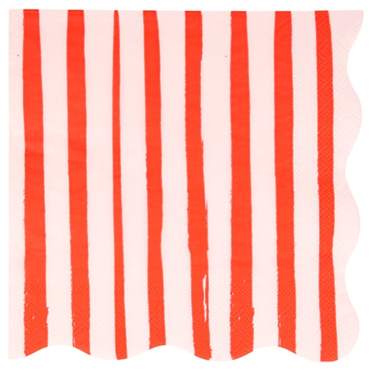 Meri Meri Stripe Red Servetter Large