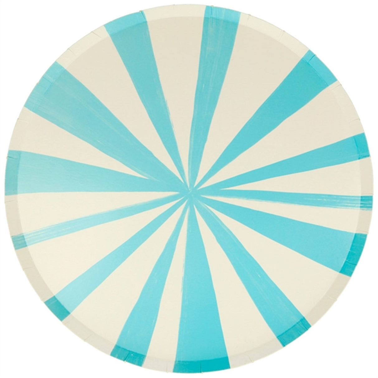 Meri Meri Stripe Blue Tallrikar Large