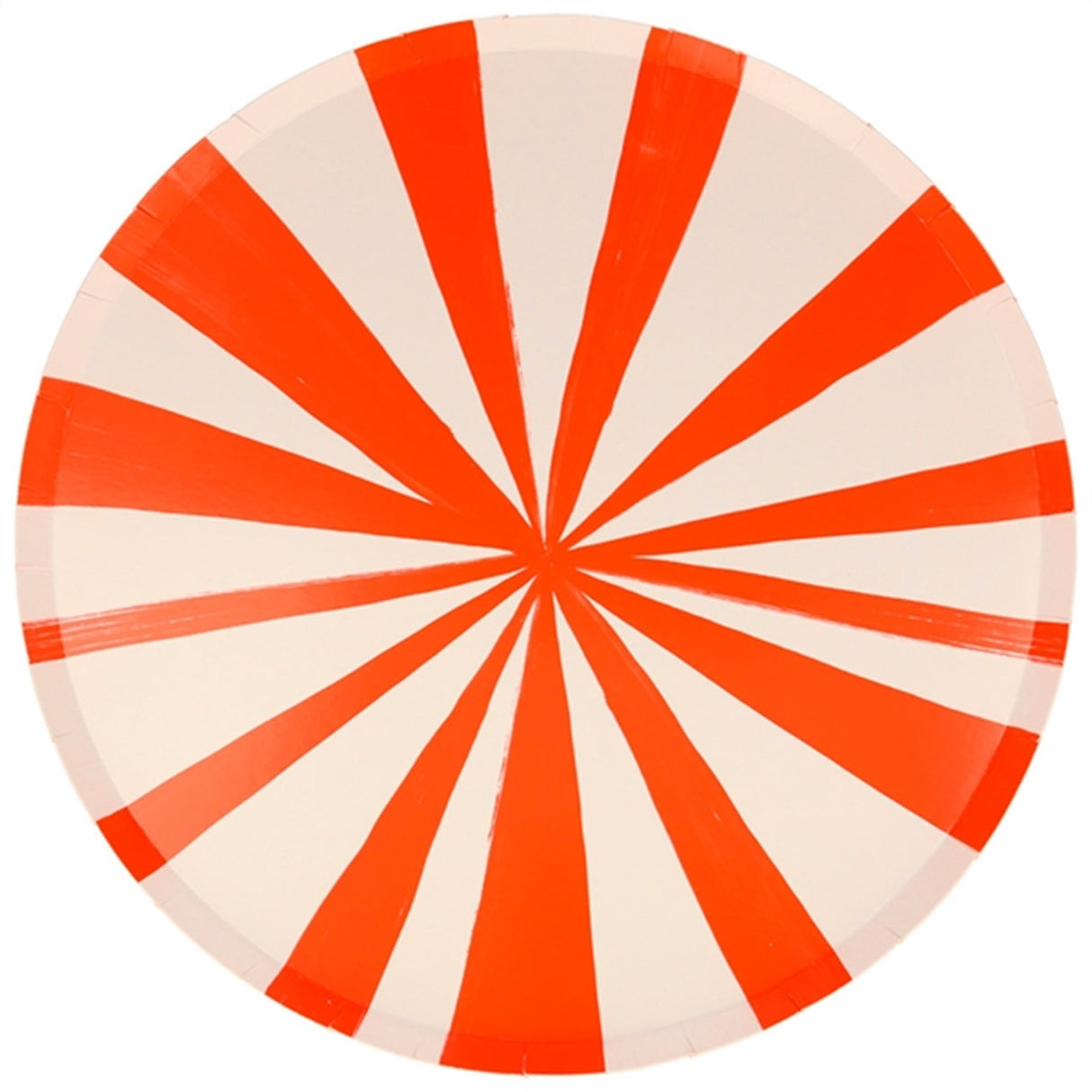 Meri Meri Stripe Red Tallrikar Large