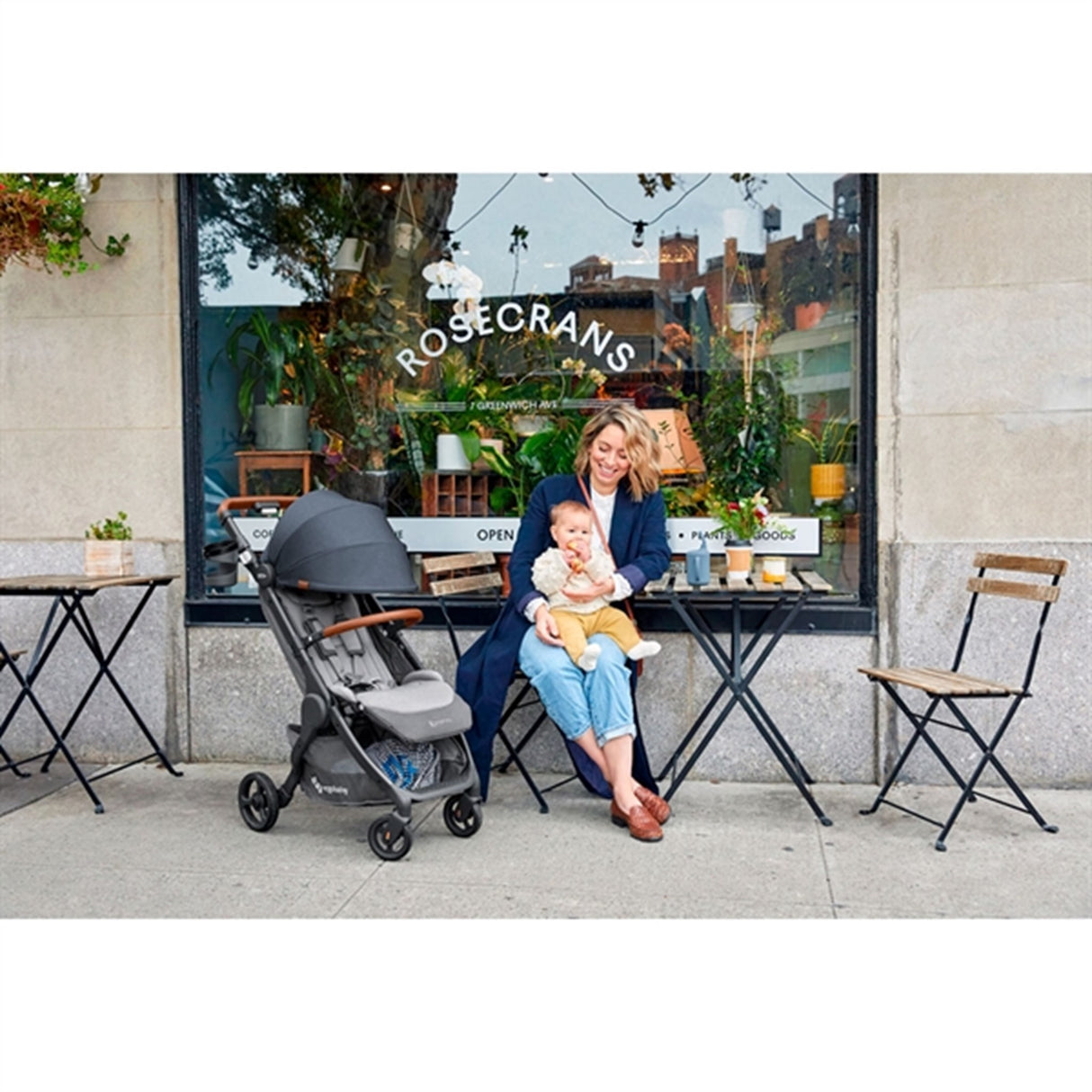 Ergobaby Metro+ Deluxe Sittvagn London Blue