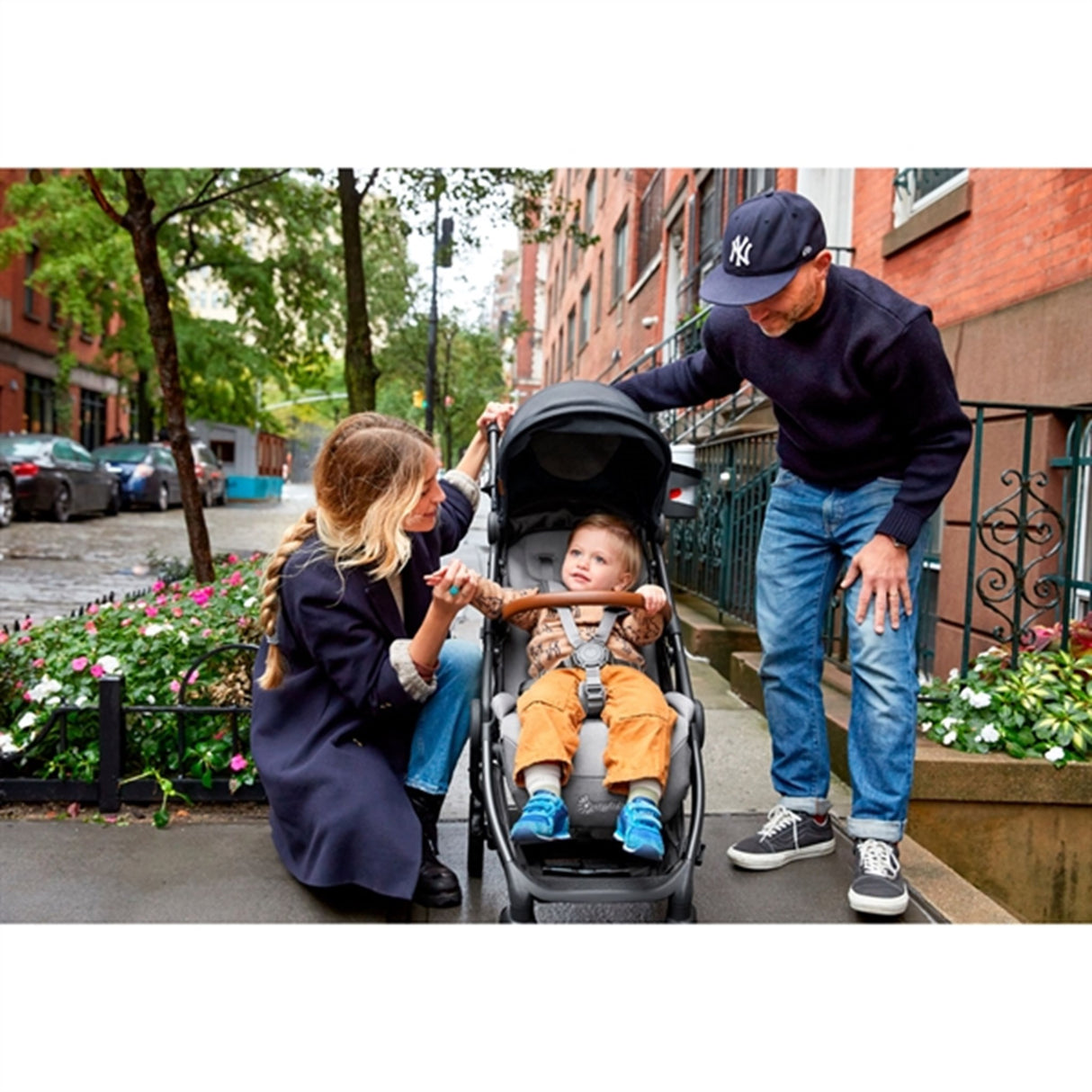 Ergobaby Metro+ Deluxe Sittvagn London Blue