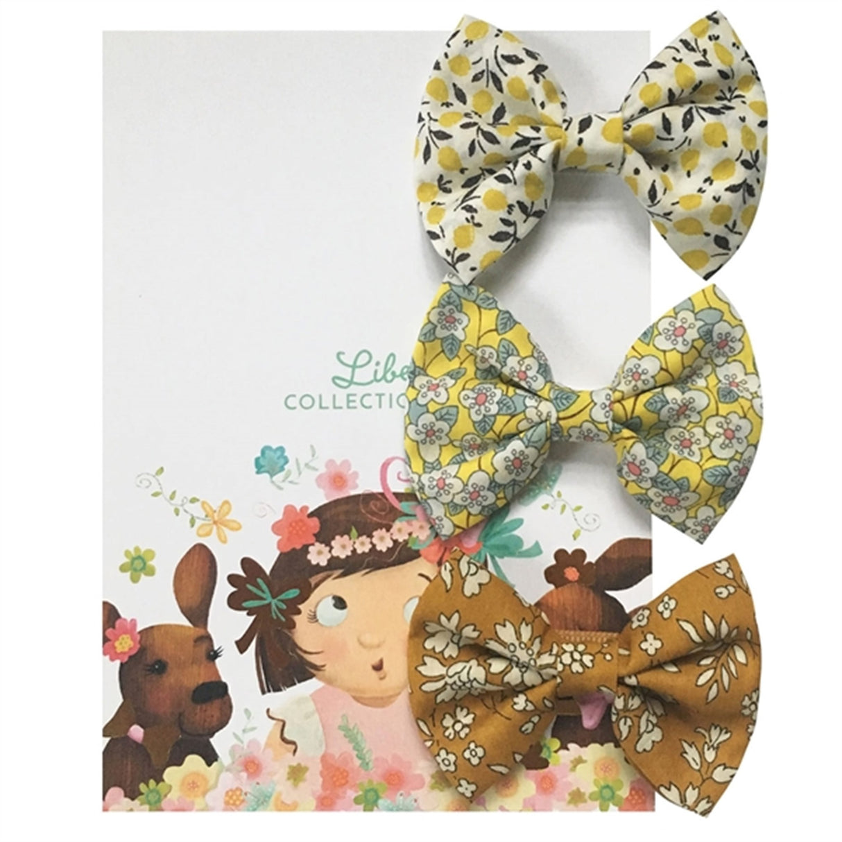 Milledeux Gaveæske Liberty Hårspænde 3 stk