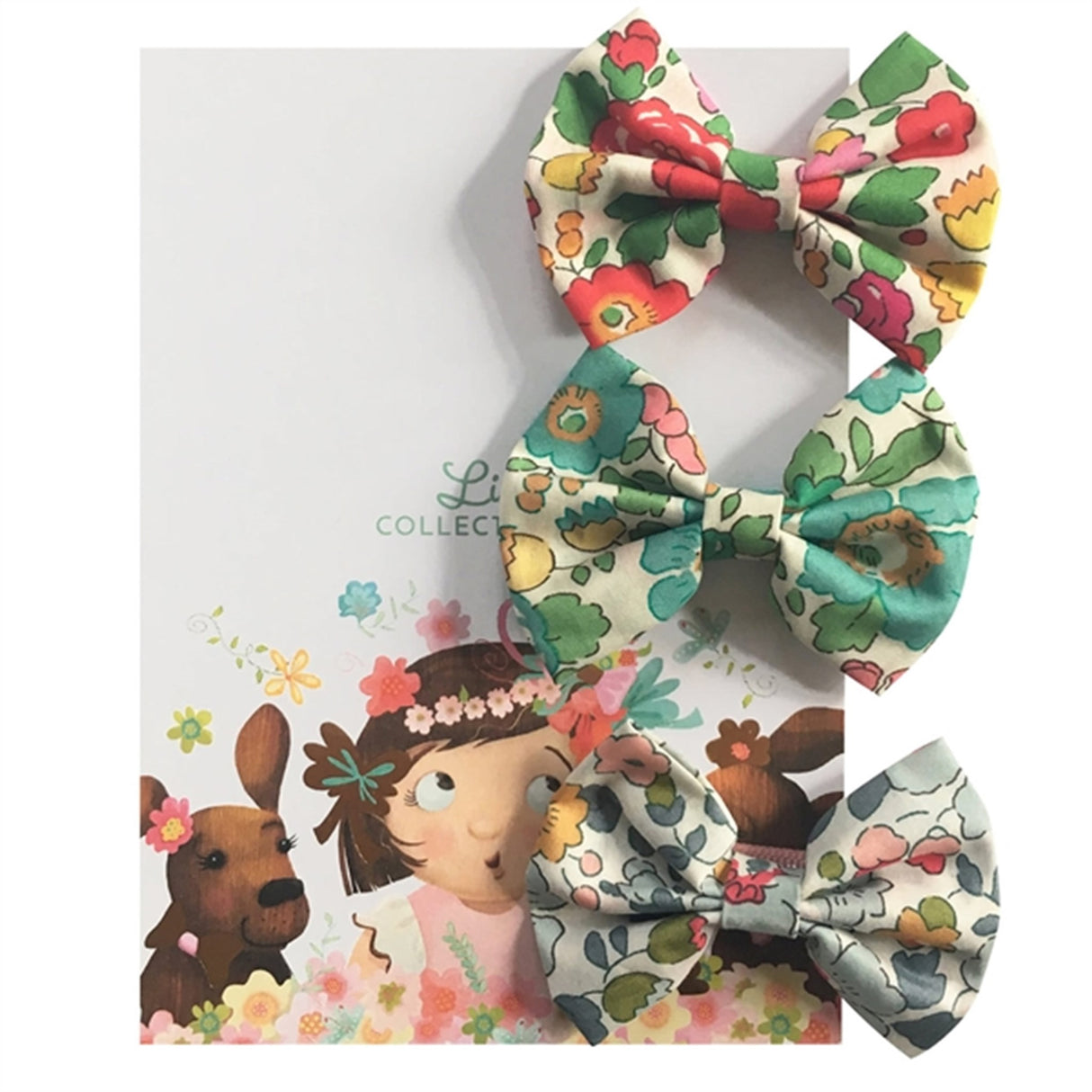 Milledeux Gaveæske Liberty Hårspænde 3 stk