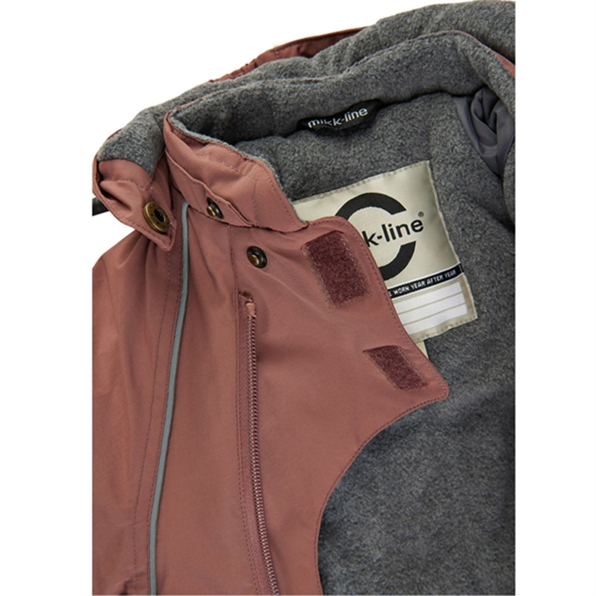 Mikk-Line Nylon Baby Flyverdragt Nutmeg 2