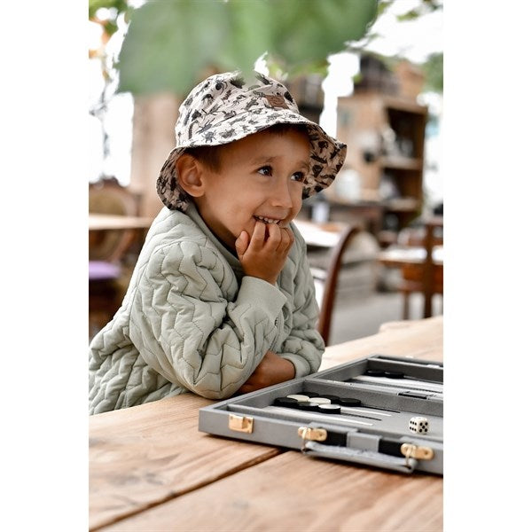 Mikk-Line Sommer Bobbare Hatt AOP Doeskin