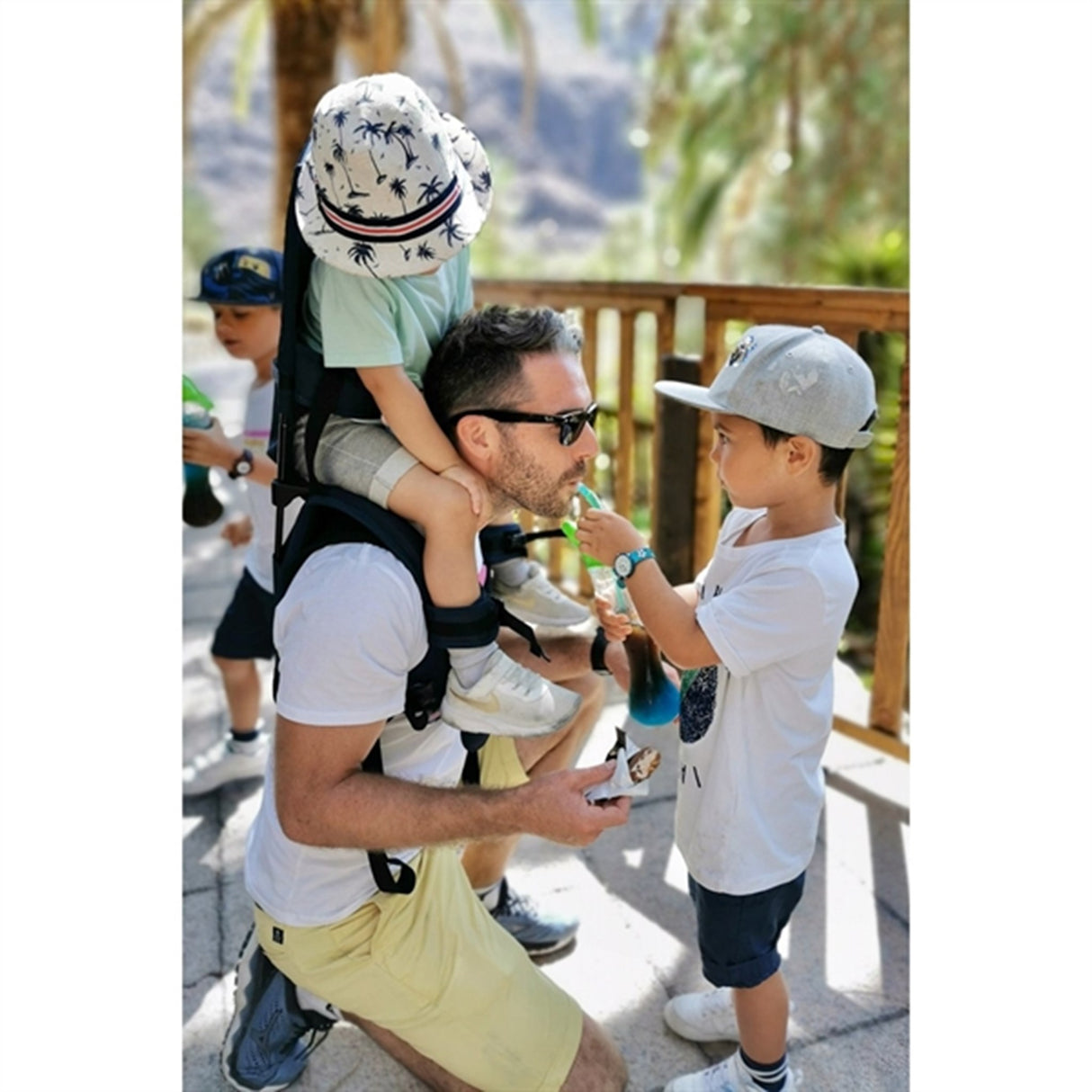 MiniMeis Bär Stol Black Navy