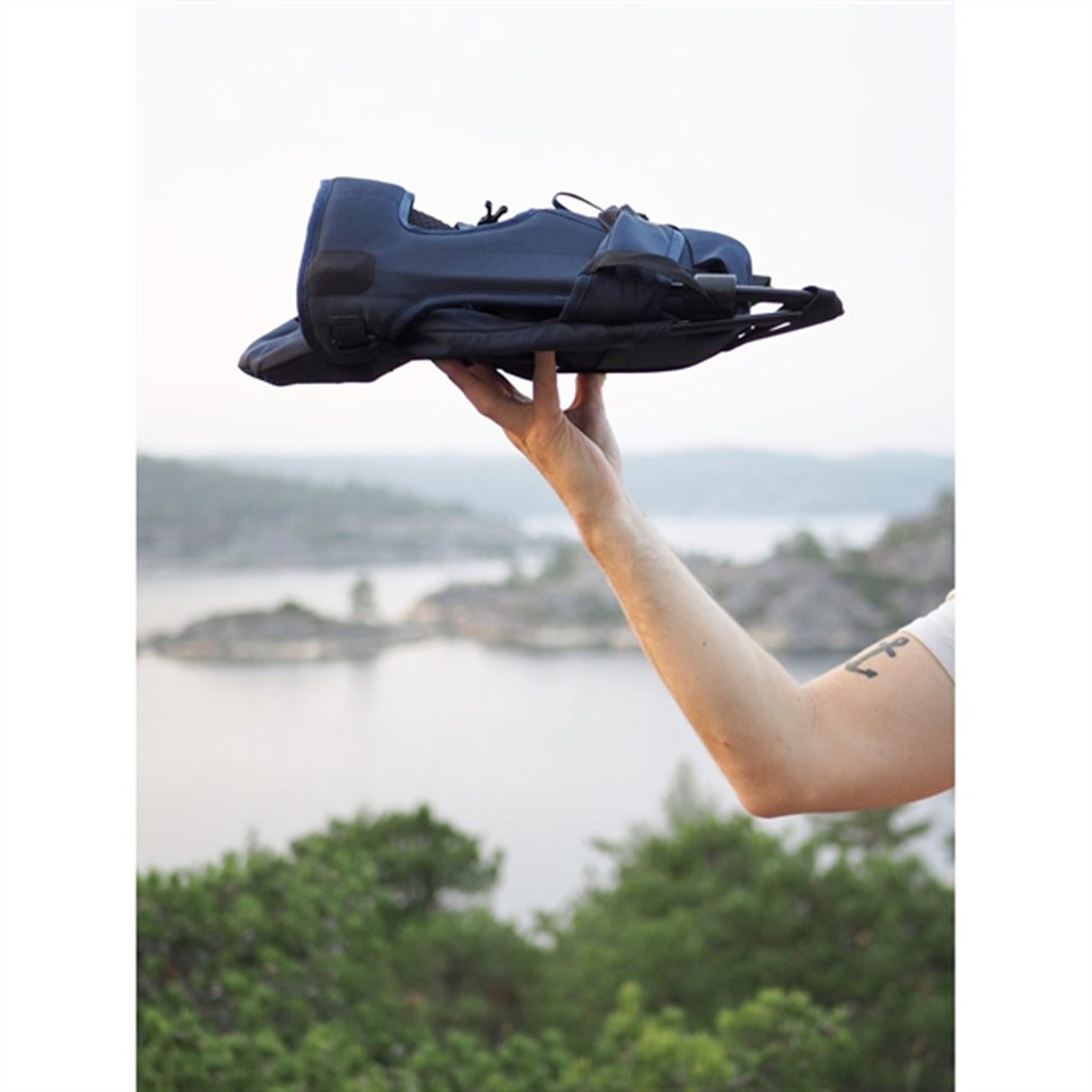 MiniMeis Bär Stol Black Navy