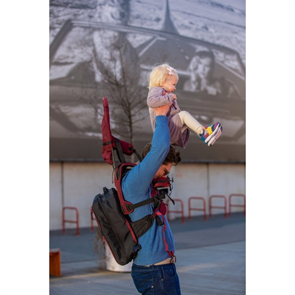 MiniMeis Ryggsäck Burgundy