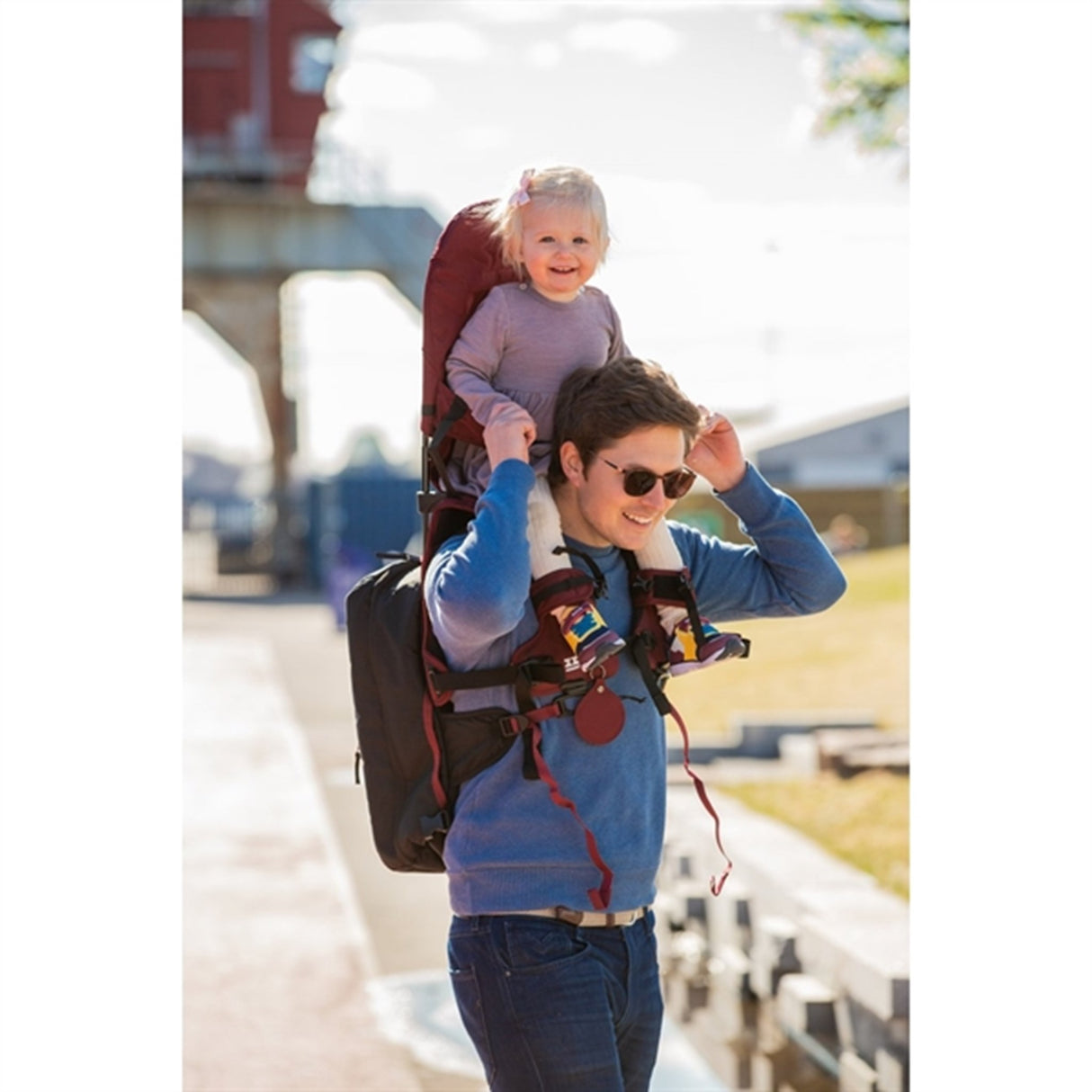 MiniMeis Ryggsäck Burgundy