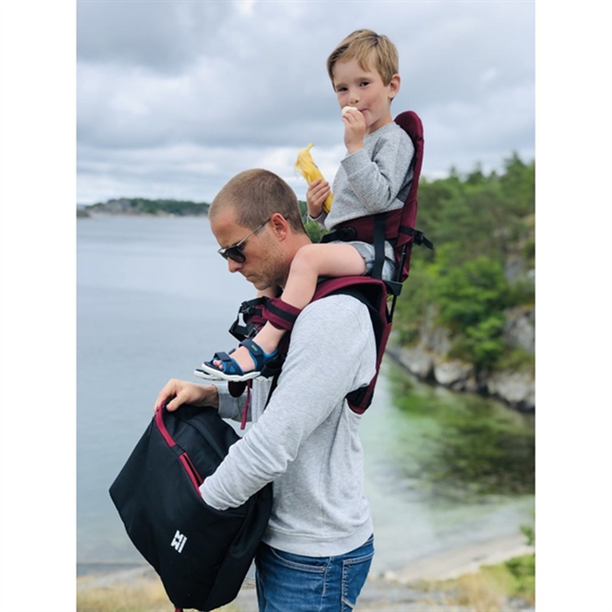 MiniMeis Ryggsäck Burgundy