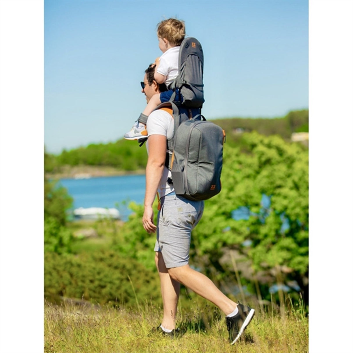 MiniMeis Ryggsäck Grey Melange