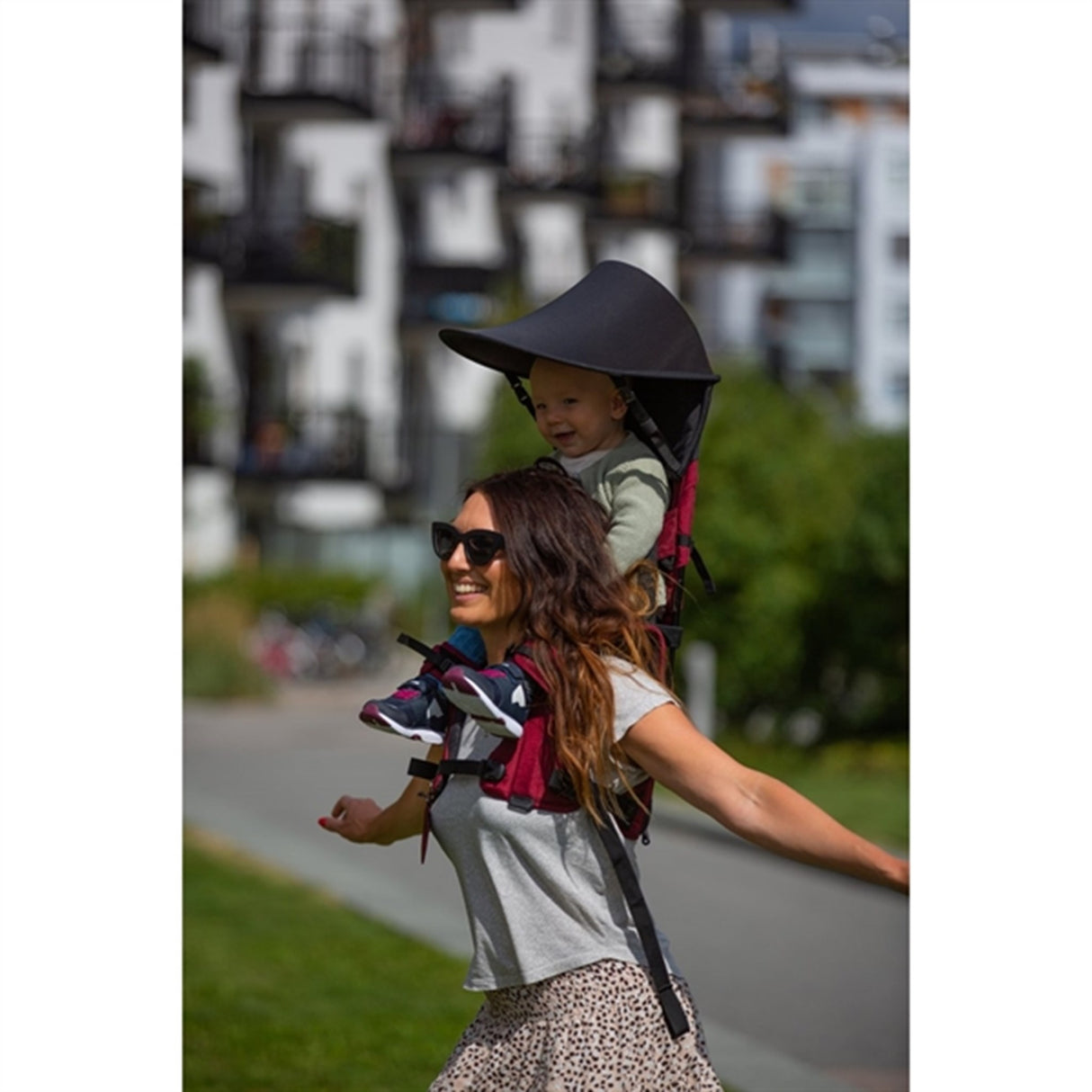 MiniMeis Solskydd Black