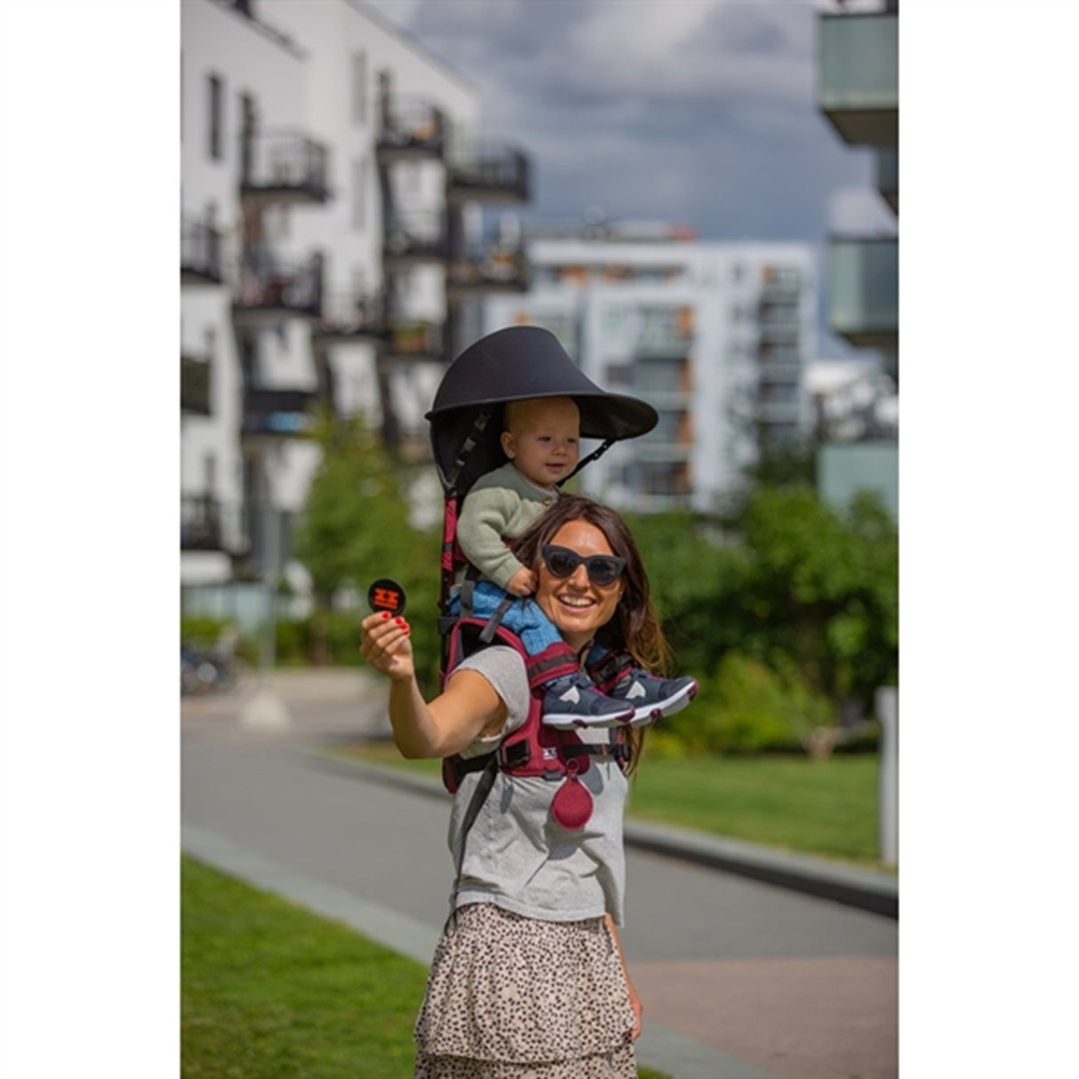 MiniMeis Solskydd Black