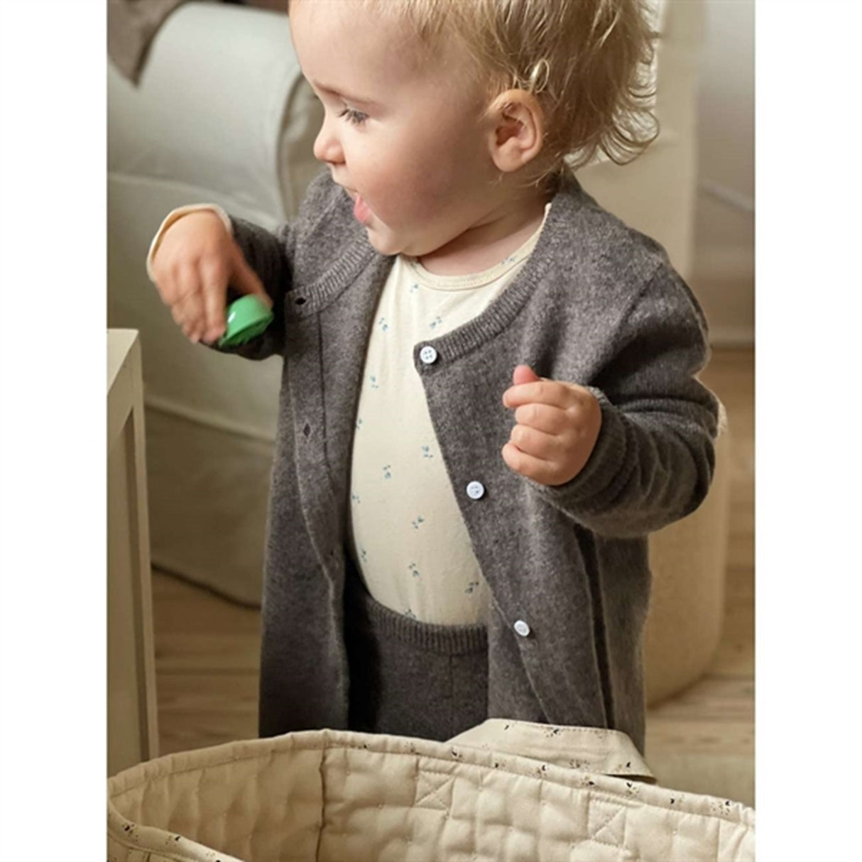 HOLMM Otter Molly Cashmere Stickat Cardigan