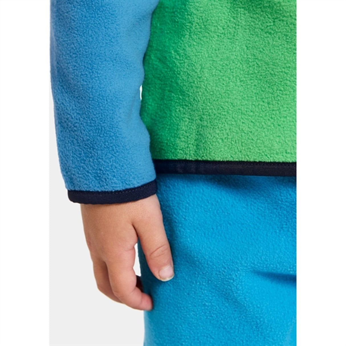 Didriksons Frog Green Monte Kids Fleece Jacka