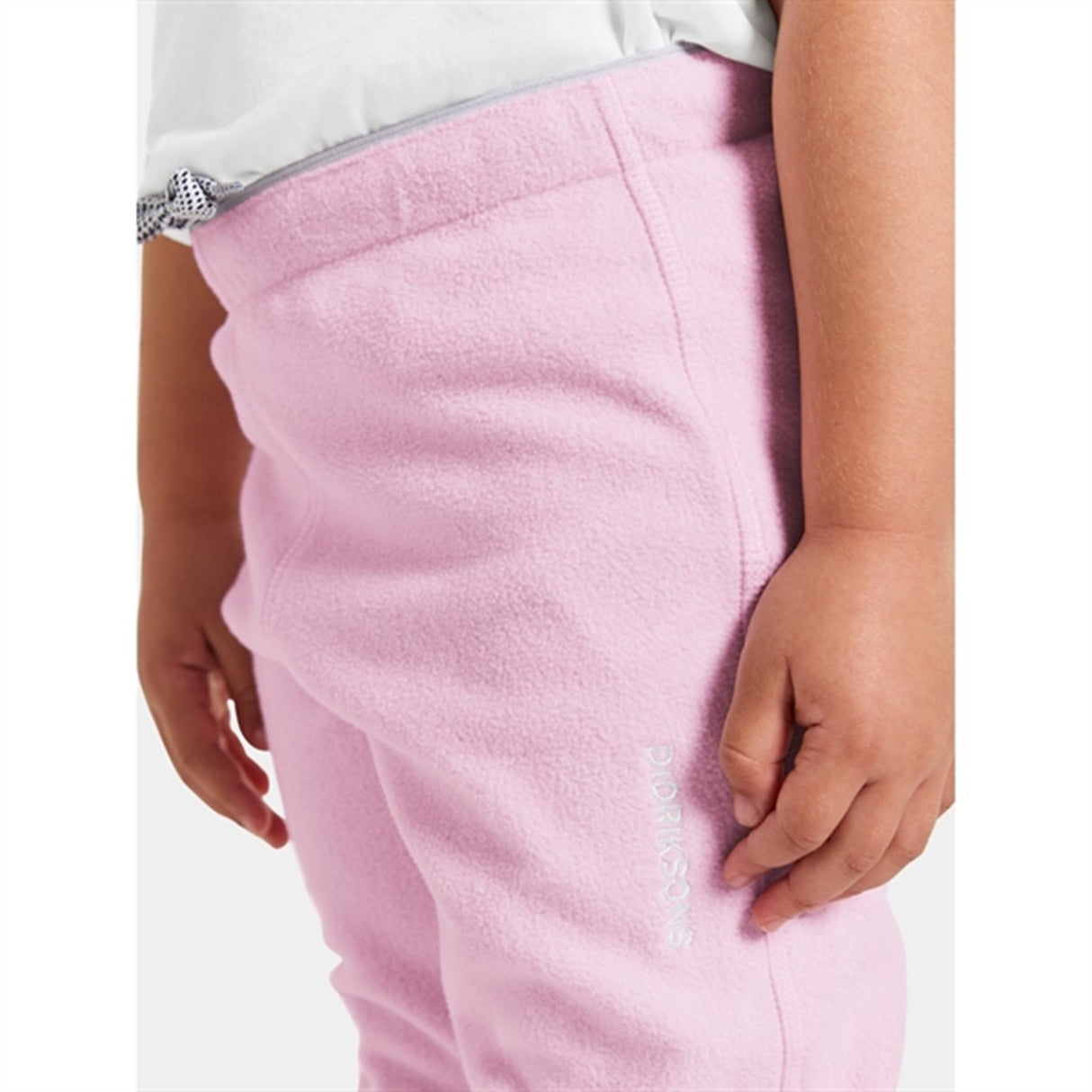 Didriksons Orchid Pink Monte Kids Fleece Byxor