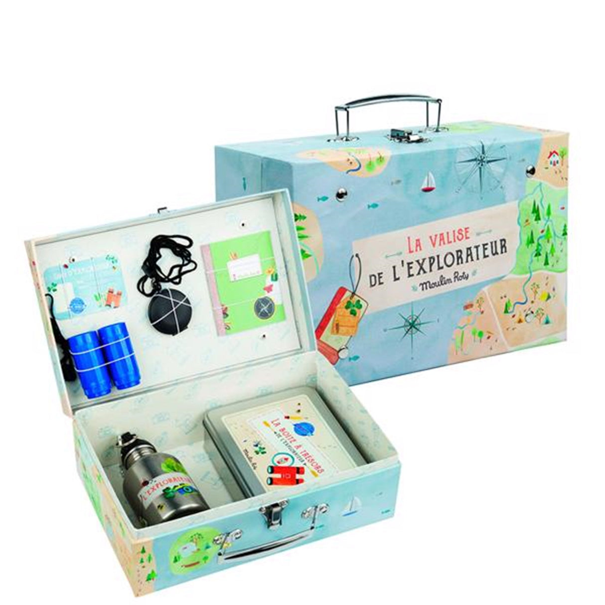 Moulin Roty En Upptäcktsresandes Resväska